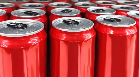Bouteilles de boissons