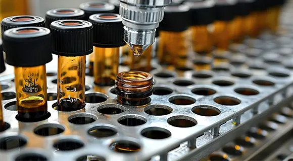 Flacons de laboratoire